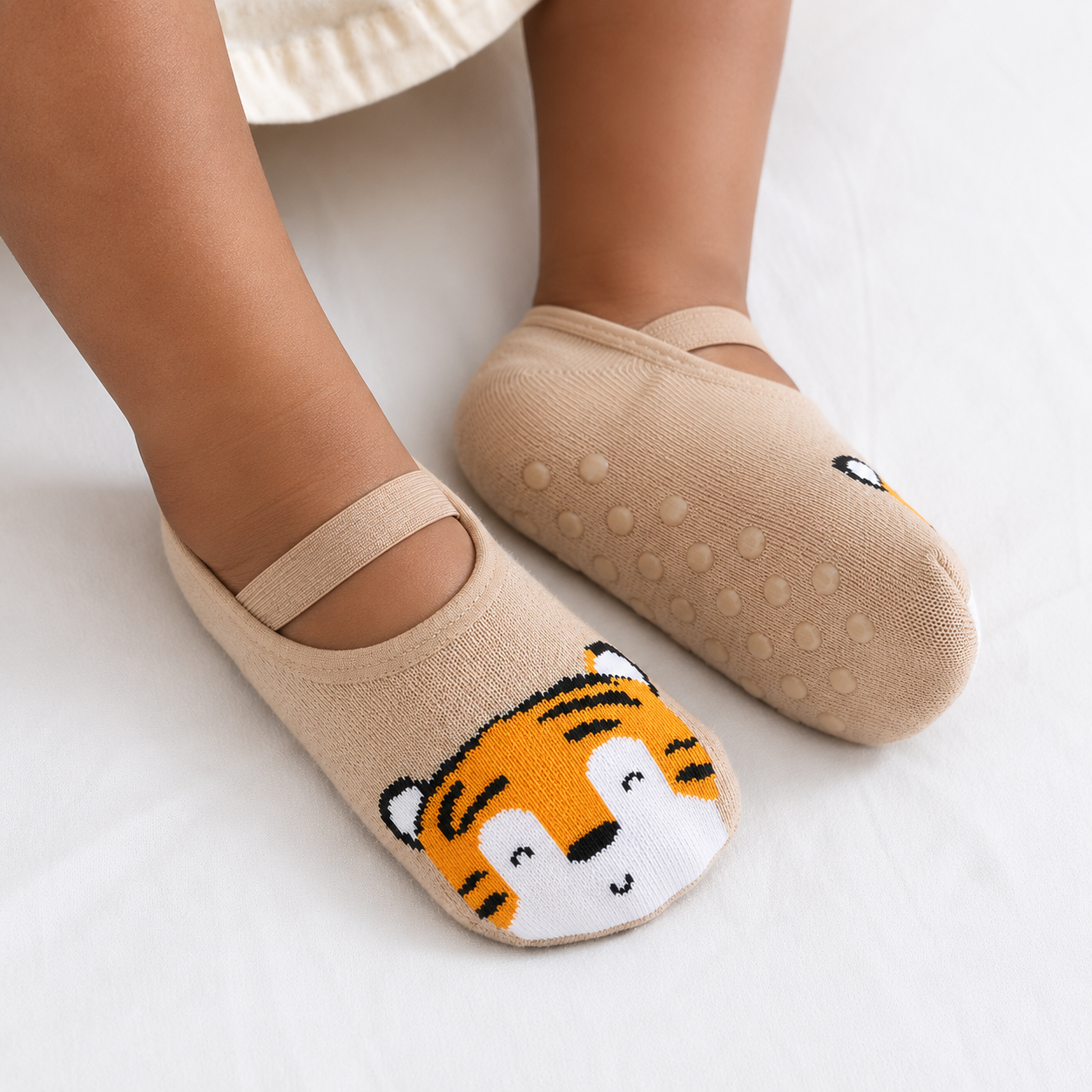 Cute Cartoon Baby Non-Slip Socks | Soft Grip Toddler Socks